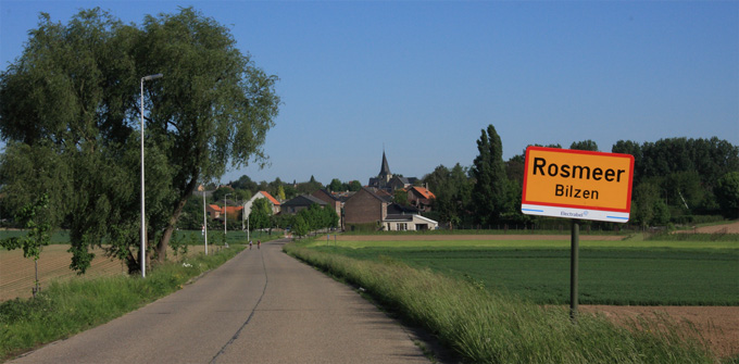 Zicht Rosmeer vanaf Molenweg Vlijtingen